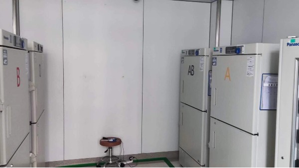 成功安裝云南省阜外心血管病醫院輸血科儲存冰箱溫度監控23.11.3
